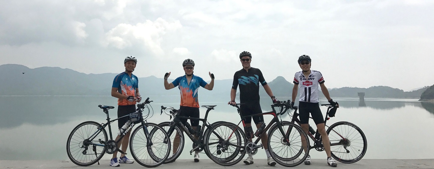 All geared up, our Fast & Generous team has trained hard before hitting Taiwan’s tough roads.