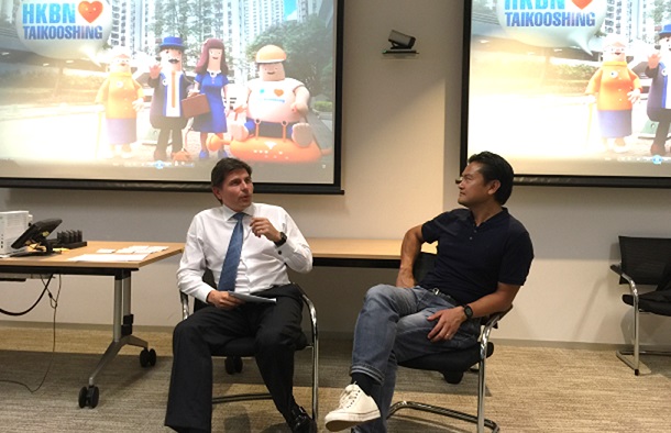 HKBN CFO NiQ with JPM senior executive