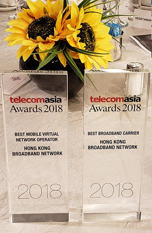 Recognition of our delivery of Asia’s leading fixed-line and mobile services.