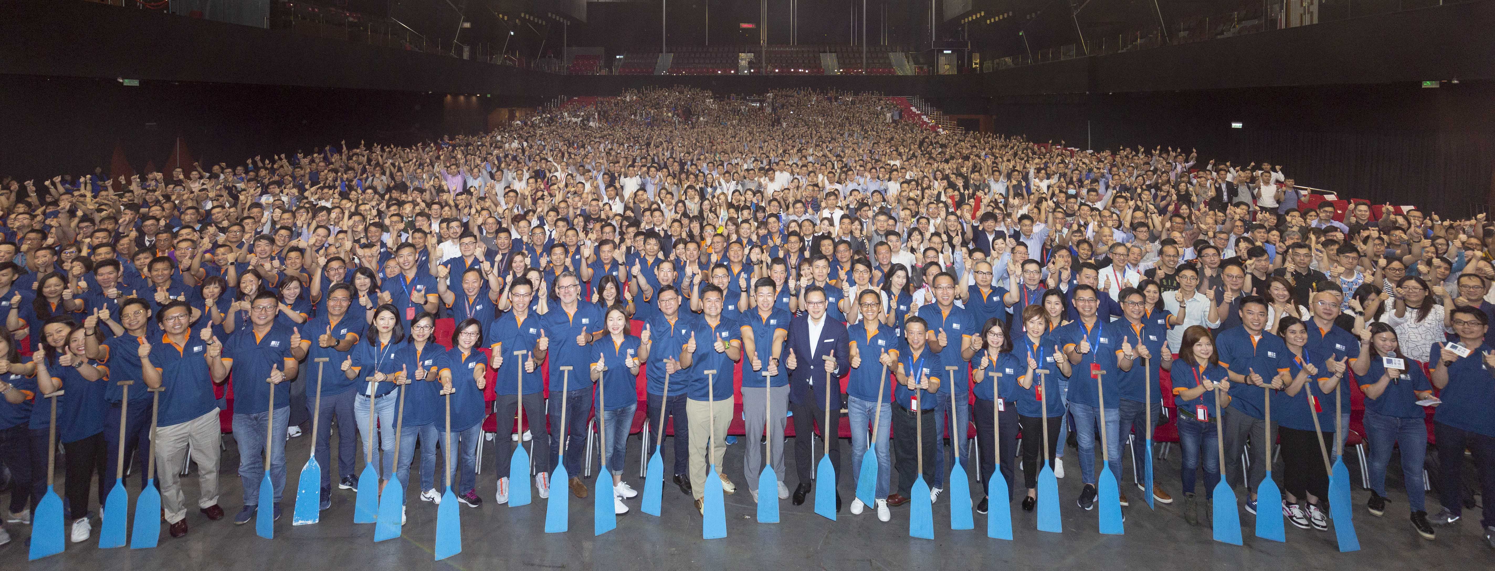 Like elite dragon boat athletes, our Talents in Hong Kong showed their united commitment to take our business to new heights! 