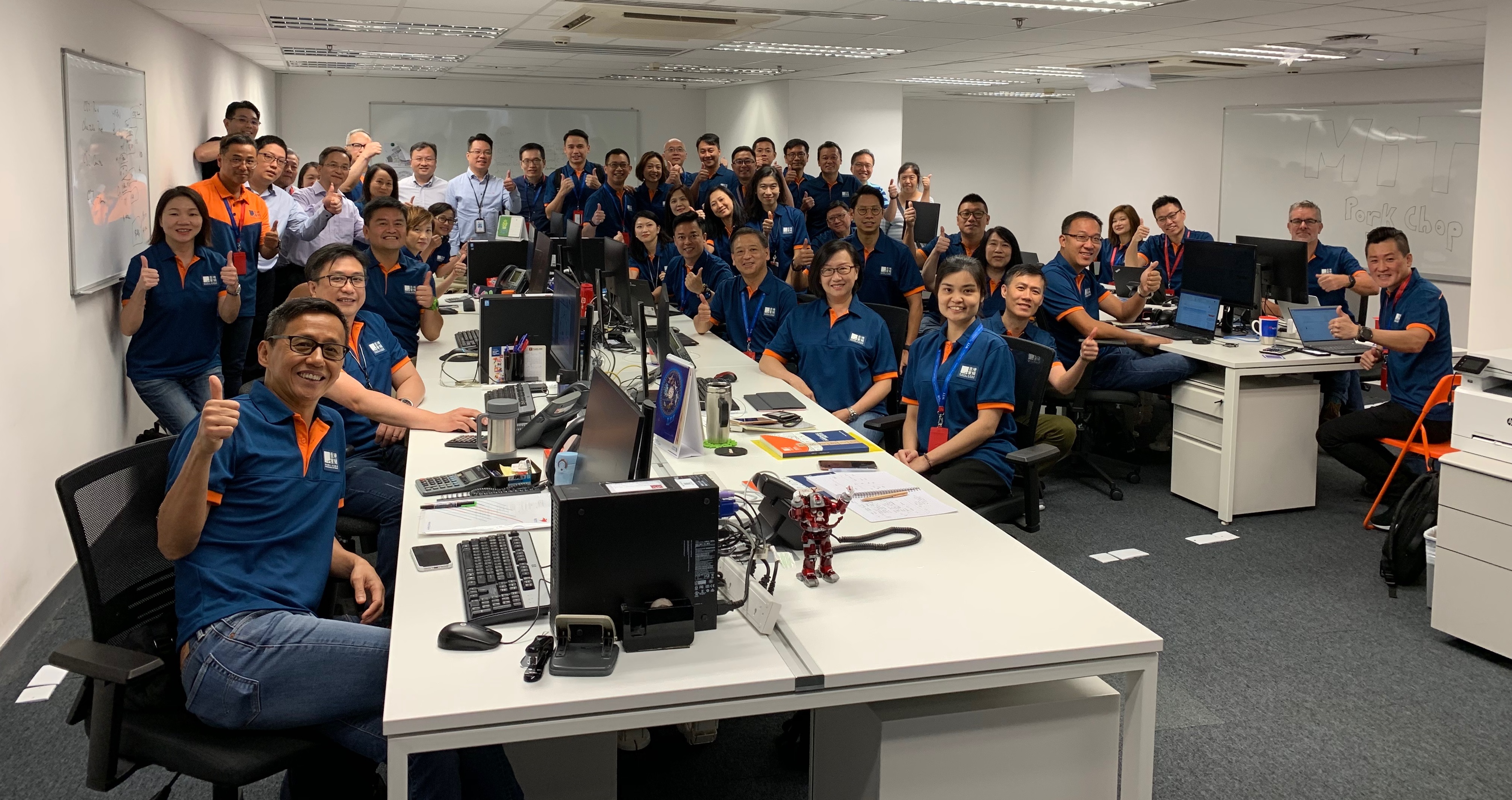 Our Merger Integration Team (MIT) comprises functional team heads from HKBN and WTT working (in an open, efficient and silo-free workspace) to harvest the synergies of combining our two complementary businesses.