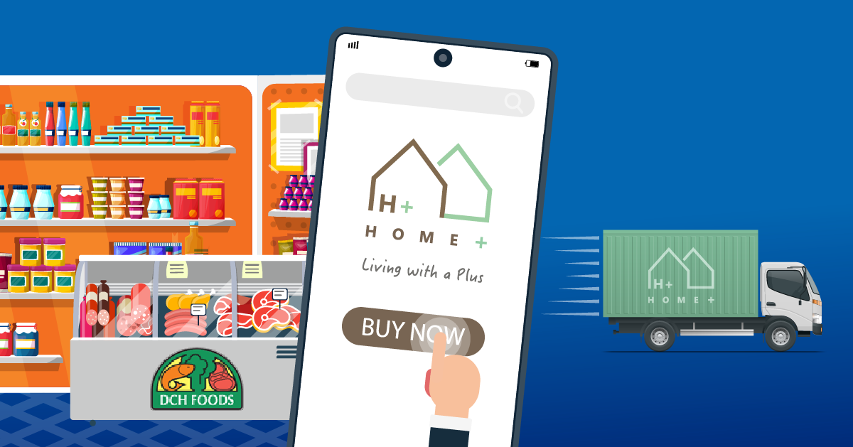 HOME+ × DCH Foods Deluxe = Even More 100-min “Instant Delivery” Choices!